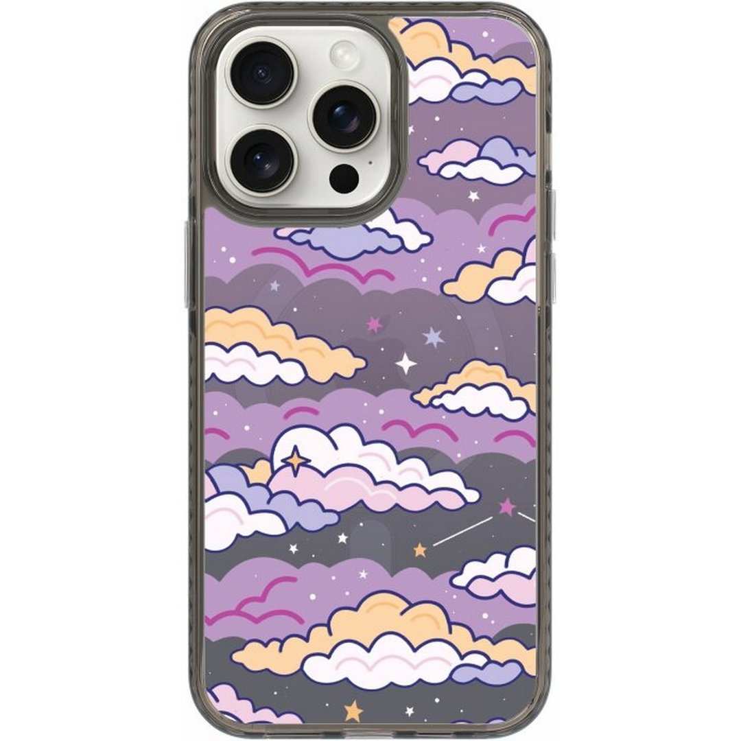 Magical Clouds iPhone 16 Samsung S25 气垫防摔标准镜面手机壳 - 手机壳/手机套 - 塑料 多色