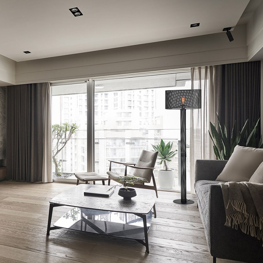 【母亲节礼物】COVE 立灯 (工业风、现代风、LOFT) - 灯具/灯饰 - 其他金属 黑色