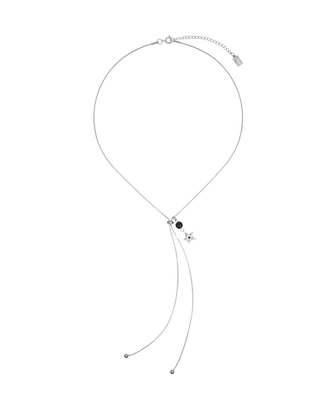 STARRY NECKLACE I 银色 - 项链 - 纯银 银色