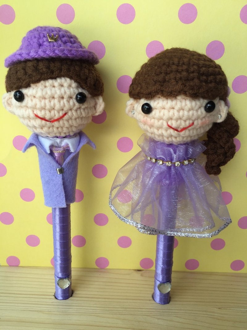 chuchu手作小铺 紫色甜美款 新人签名笔 - 其他书写用品 - 其他材质 紫色