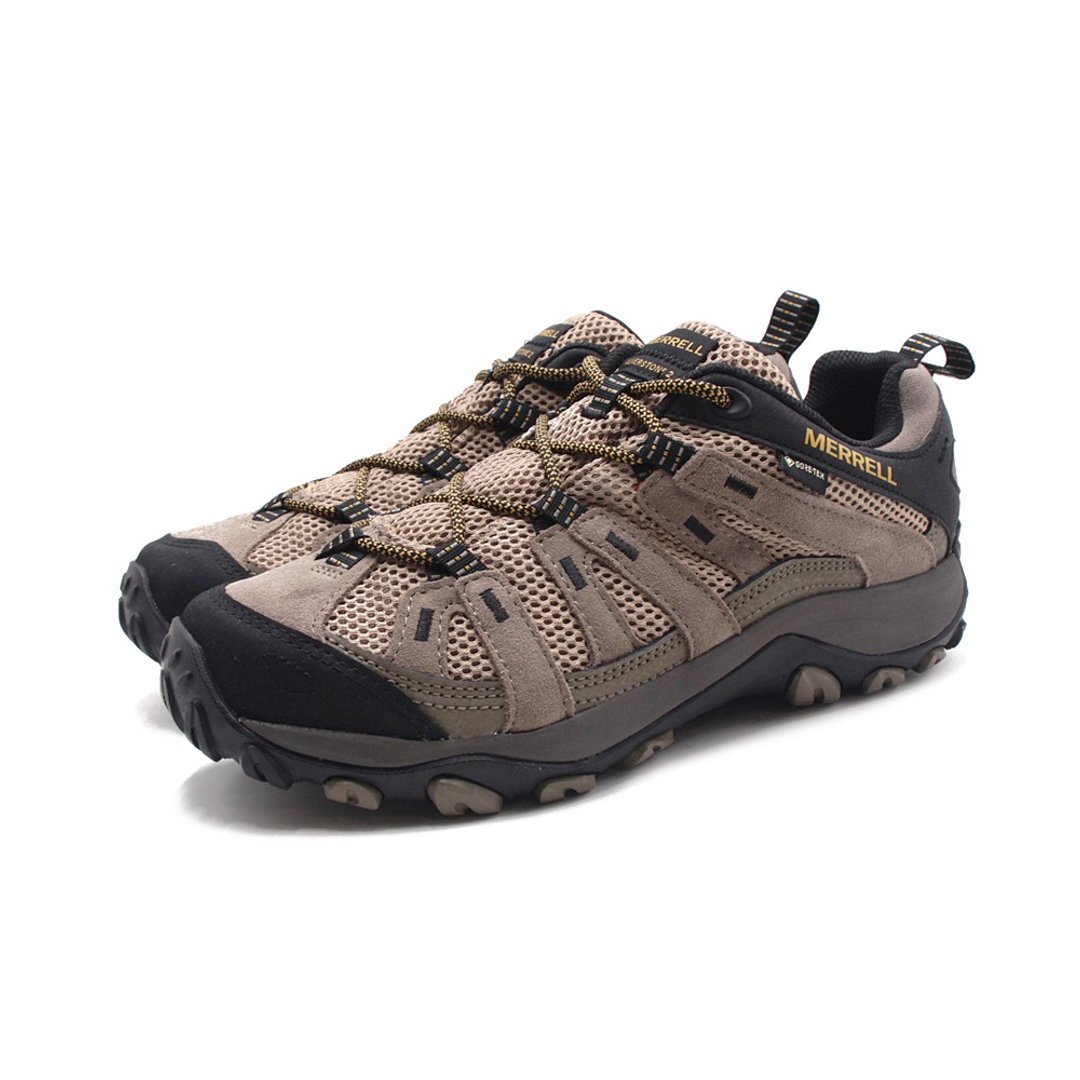 MERRELL(男)ALVERSTONE 2 GTX郊山健行低筒登山鞋 男鞋-棕 - 男款运动鞋/球鞋 - 防水材质 