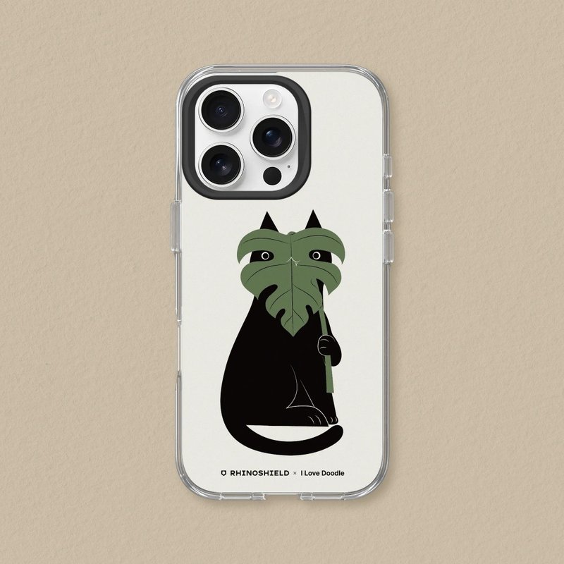 Clear透明防摔手机壳∣ilovedoodle系列/龟背芋 for iPhone - 手机壳/手机套 - 塑料 透明