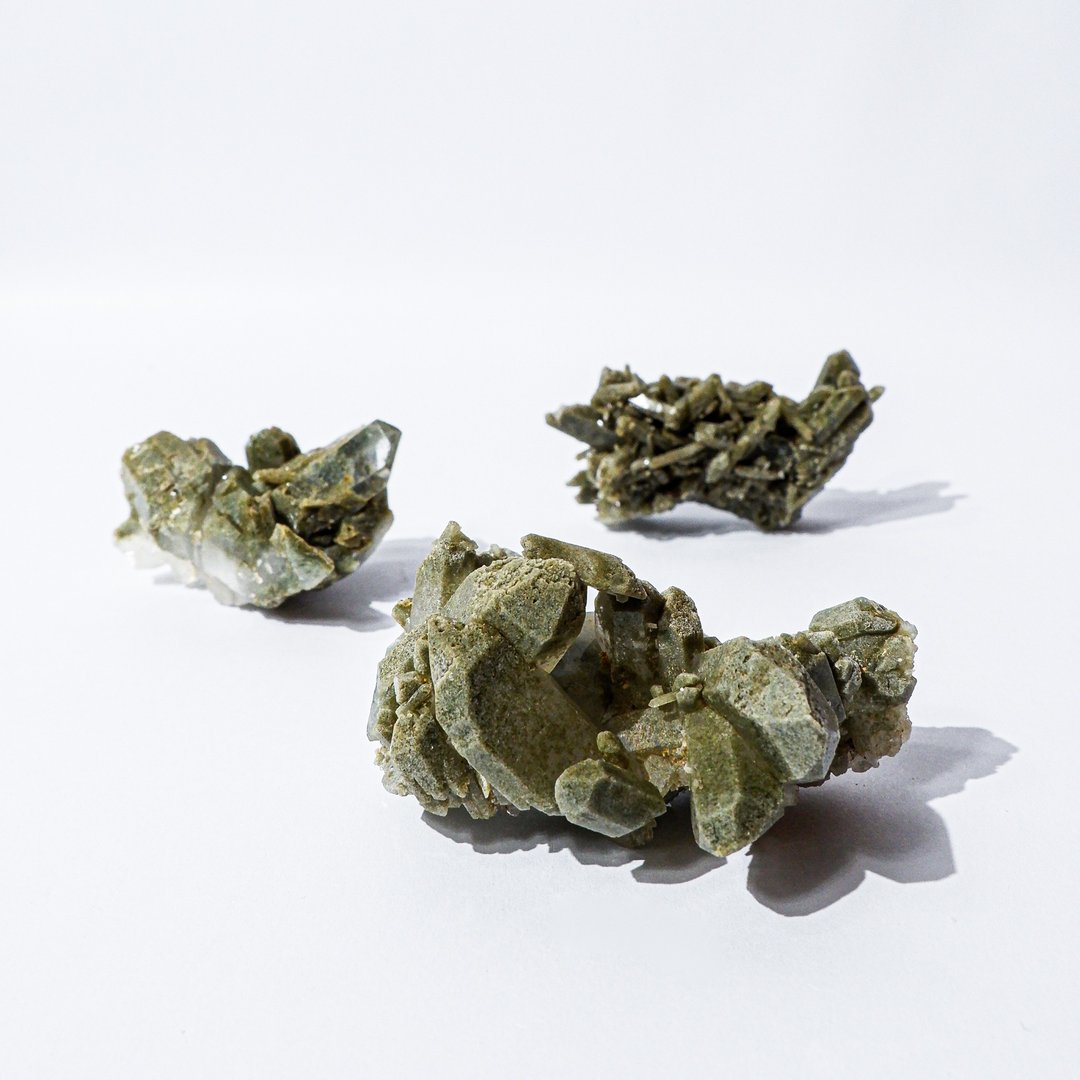 巴基斯坦喜马绿幽灵簇 - 摆饰 - 水晶 绿色