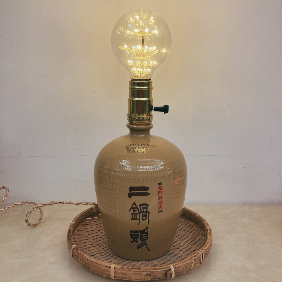 金门高粱酒 二锅头 酒瓶灯 桌灯 - 灯具/灯饰 - 瓷 