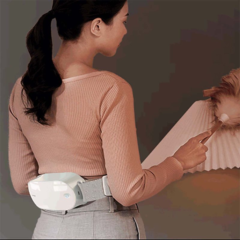 【免运】腰部按摩器腰椎捶捶爽智能捶腰神器 和正HZ-Y1 - 数码小物 - 其他材质 白色