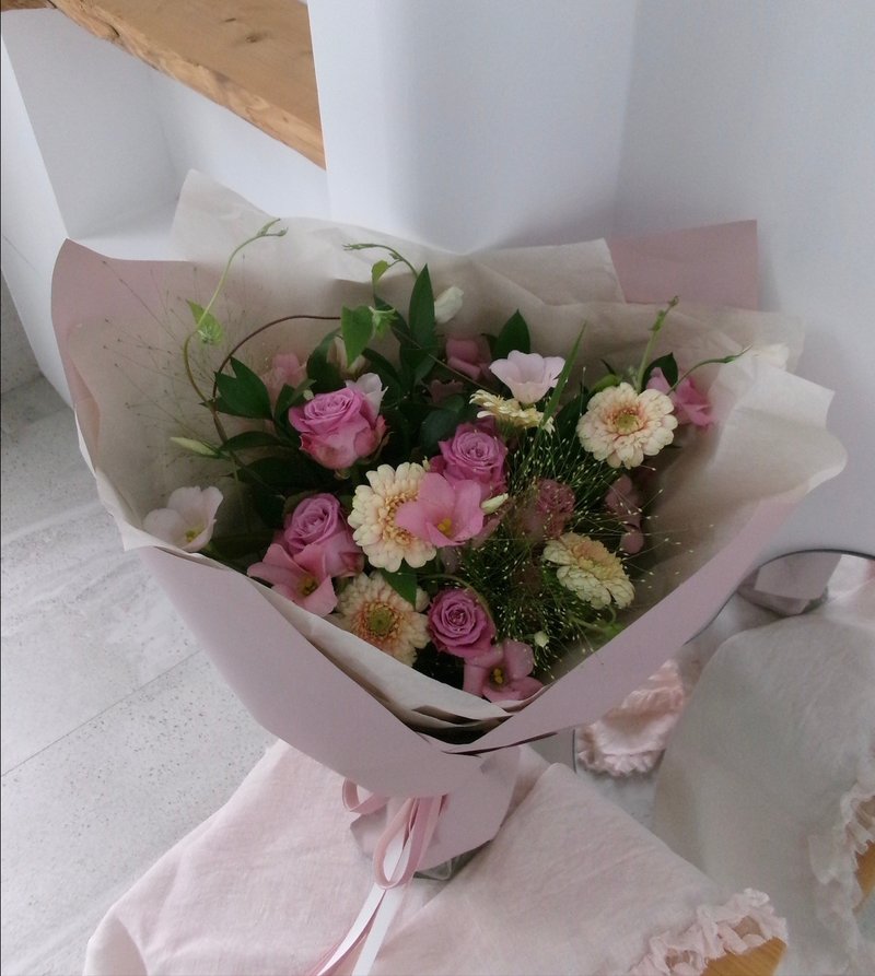 粉色花束Pink Bouquet |可自取 - 植栽/盆栽 - 植物．花 粉红色
