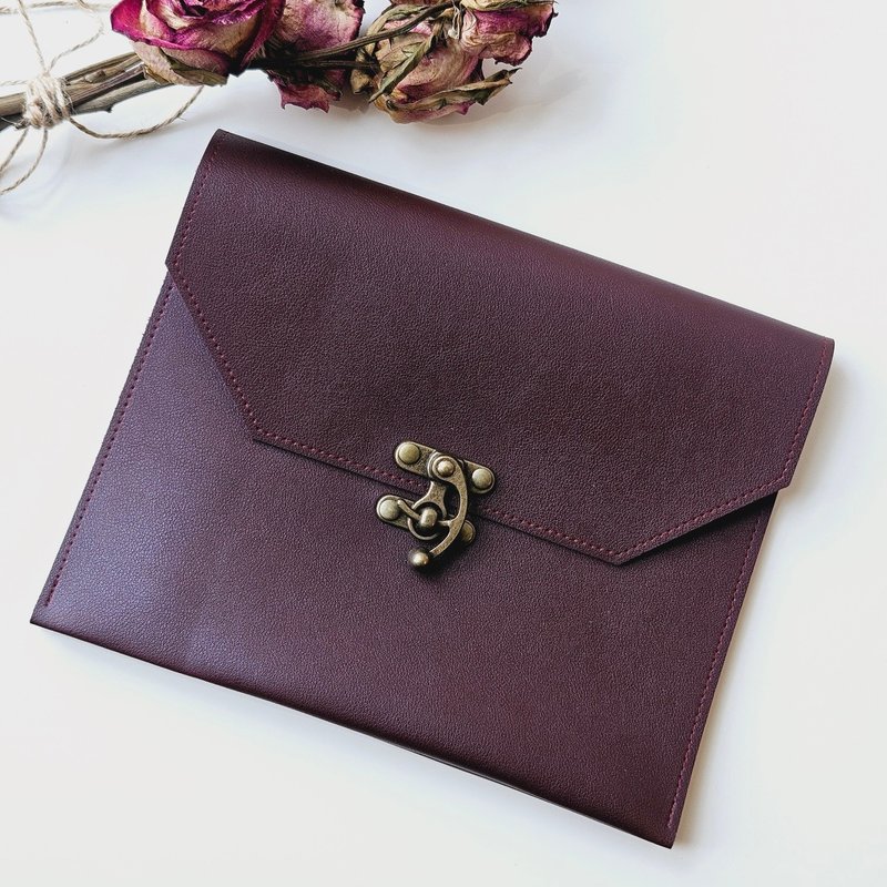 简约基础方形束口袋 - 其他 - 人造皮革 