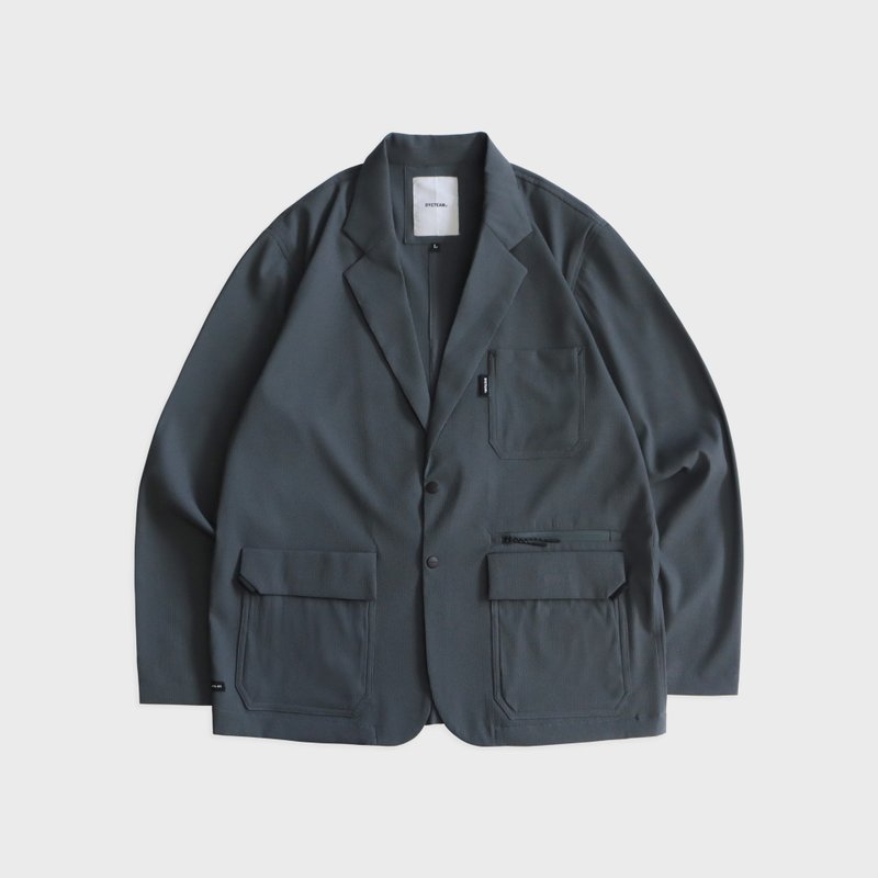 DYCTEAM - RePET Blazer (gray) - 男装西装外套 - 其他材质 灰色