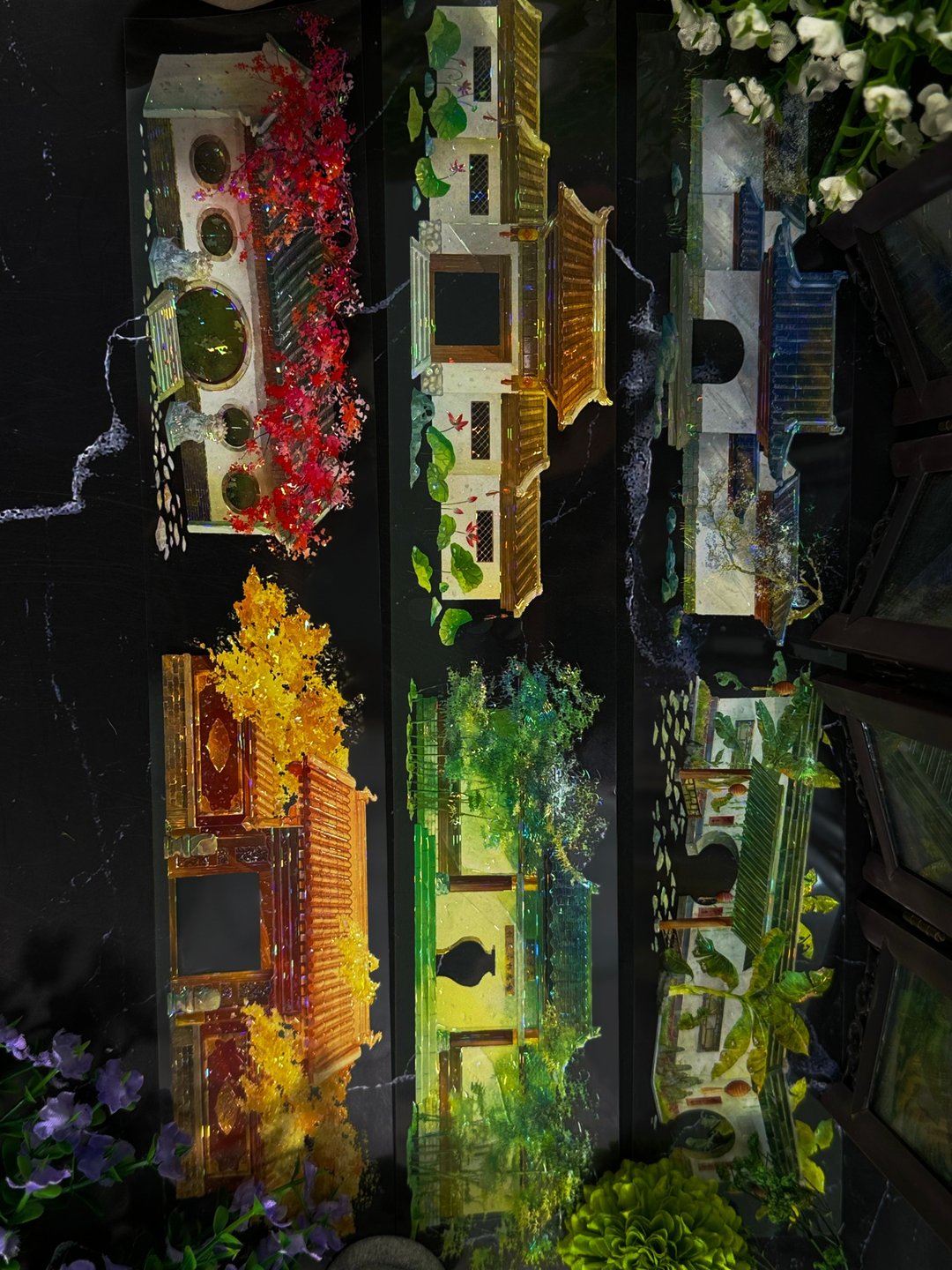 门引情思 PET 纸胶带 白墨 贝壳光 10米卷 - 纸胶带 - 塑料 多色