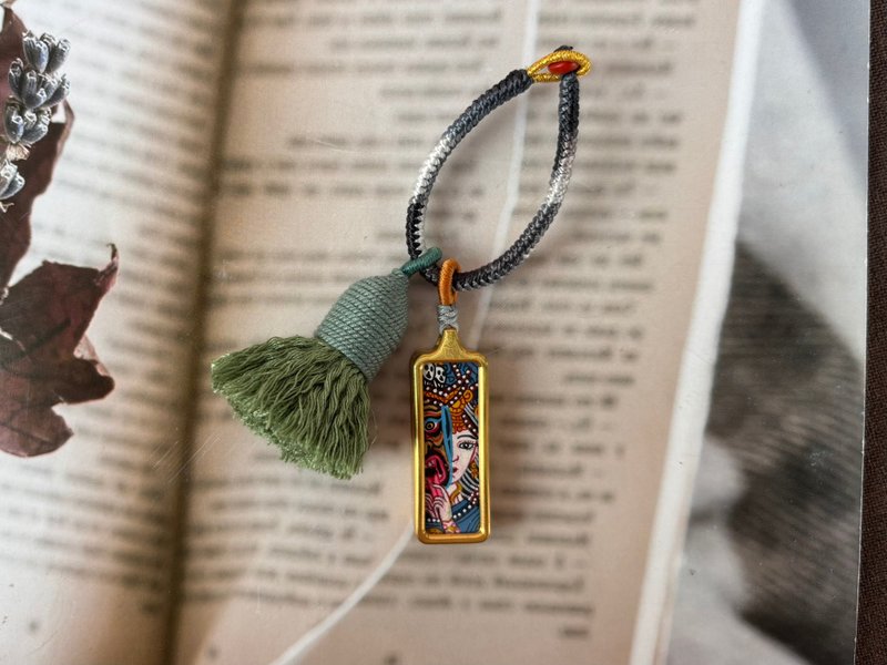 前世今生唐卡吊坠(合金长款) - 吊饰 - 其他金属 多色