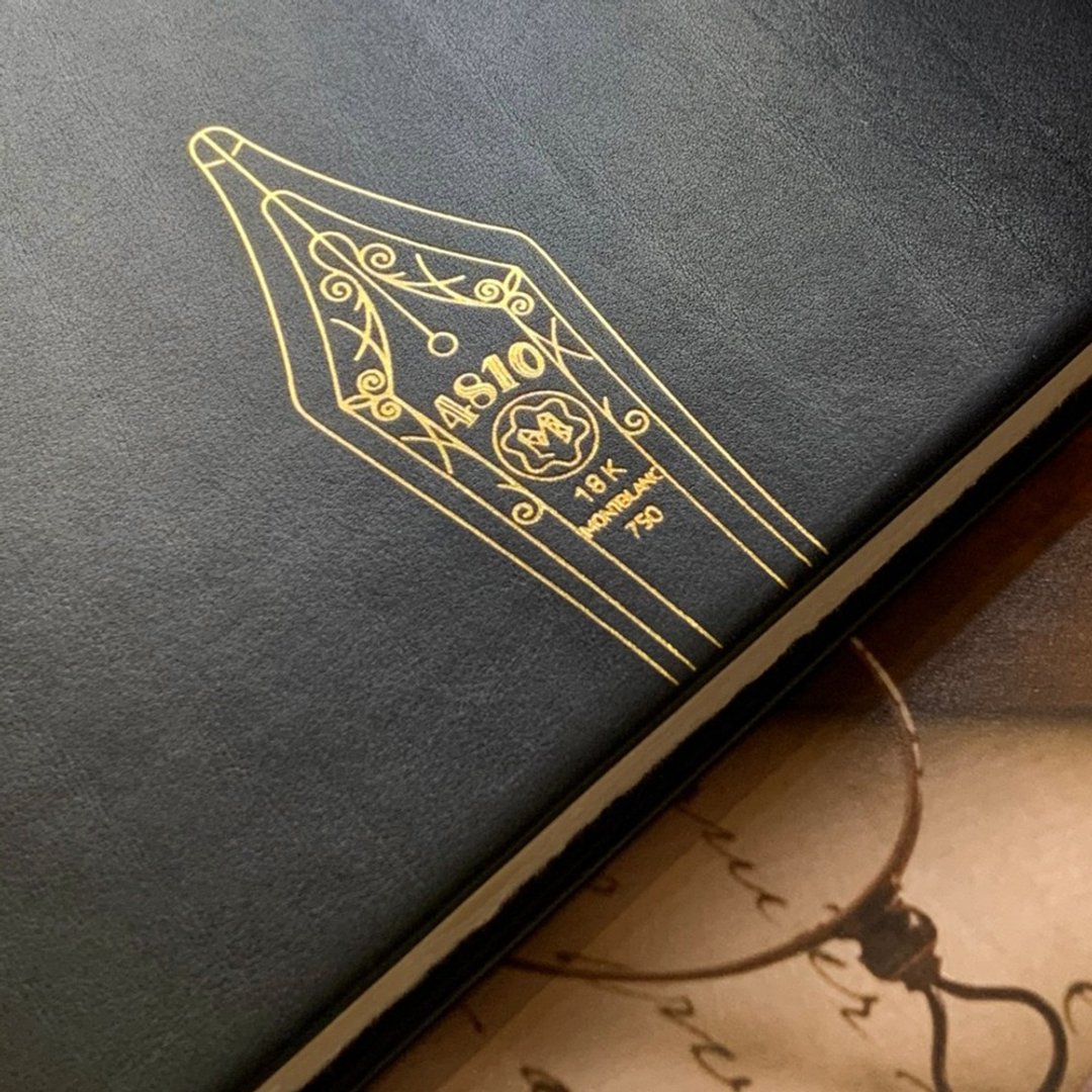 MONTBLANC 万宝龙限量珍藏版签名簿 I 真皮 细腻 手工制作 - 笔记本/手帐 - 真皮 黑色