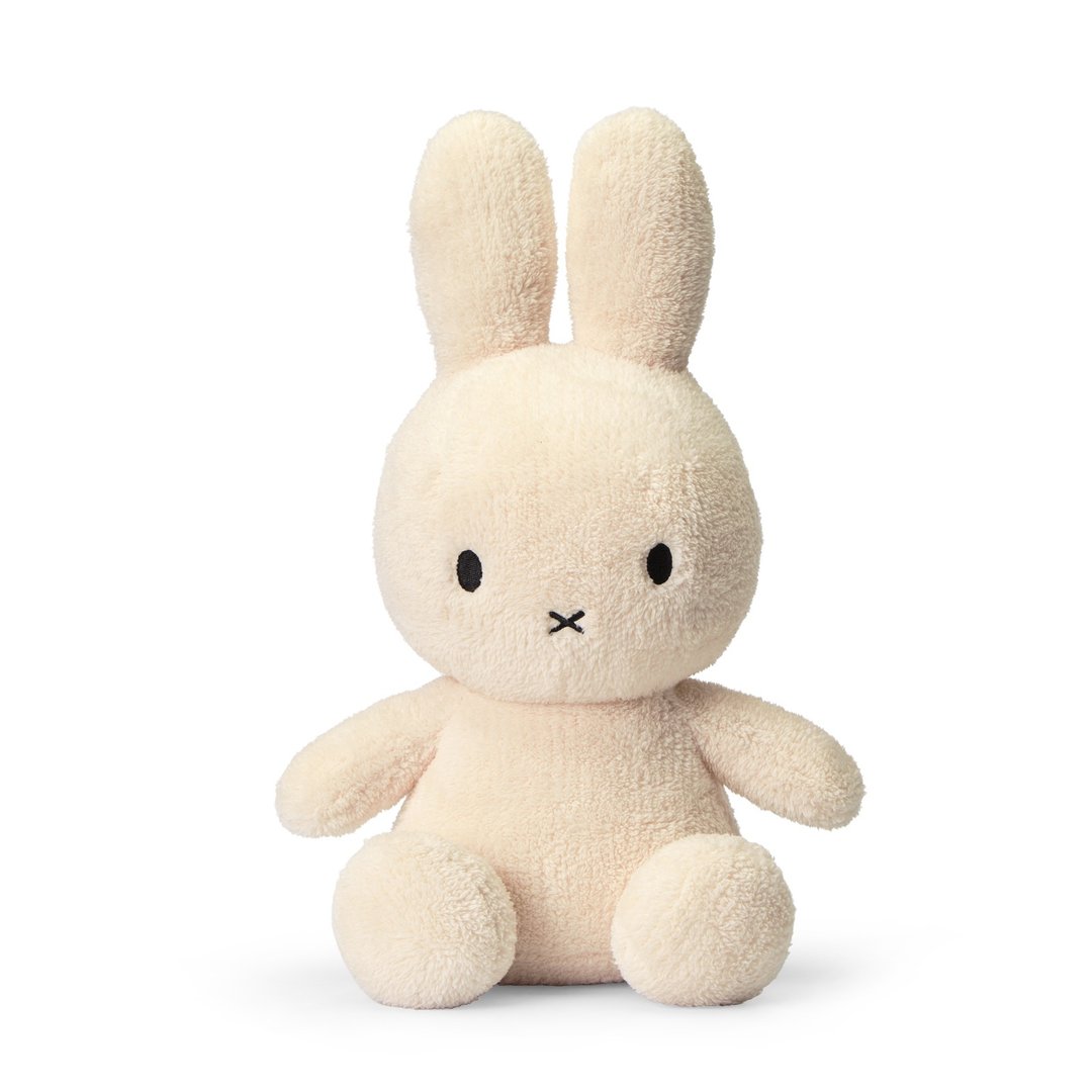 Bon Ton Toys | Miffy 米飞兔绒毛娃娃 Terry系列 米白 33cm - 玩偶/公仔 - 其他材质 白色