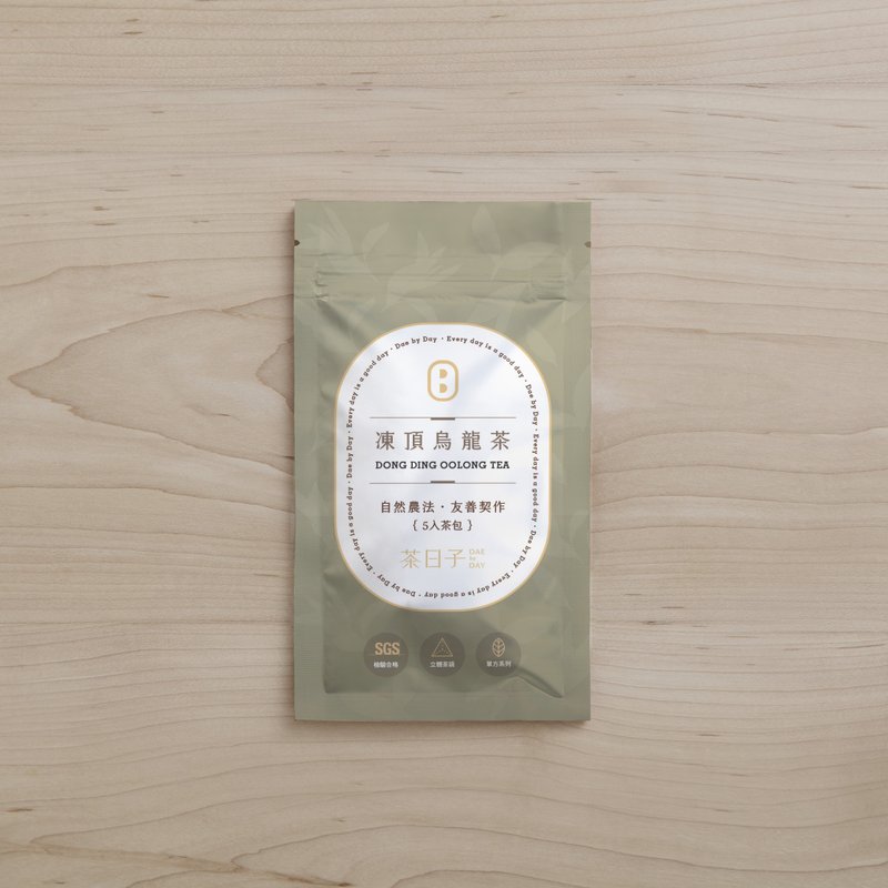 【茶包】Dae 001 | 冻顶乌龙茶 随手包 (茶包 5 入/包) - 茶 - 新鲜食材 卡其色