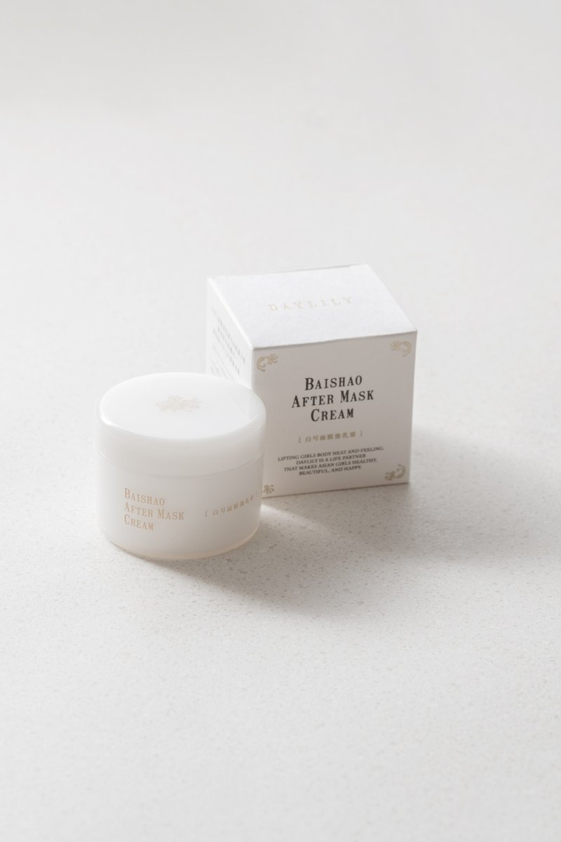 Bai Shao After Mask Cream 白芍面膜后乳霜 - 面膜/冻膜 - 纸 白色