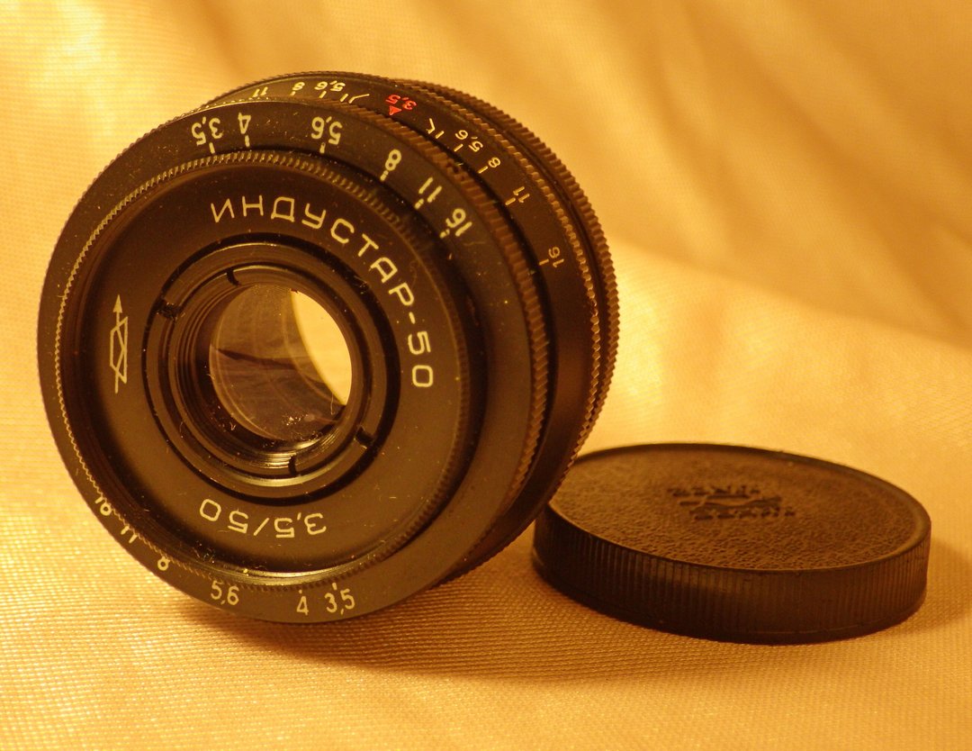 INDUSTAR-50 50mm f3.5 3.5/50mm 镜头适用于 M39 LTM Leica Zork - 相机 - 玻璃 黑色
