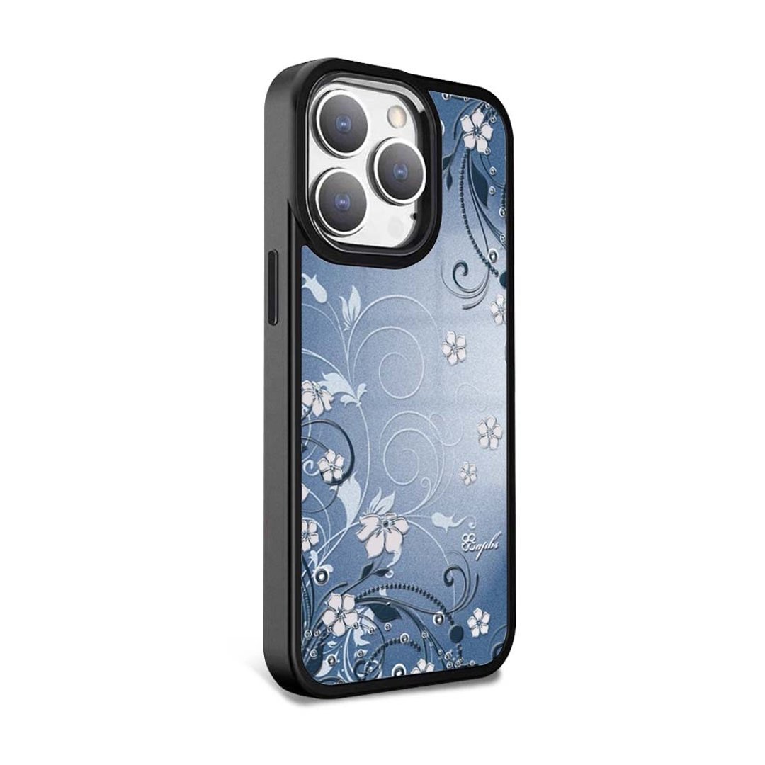 iPhone 15 系列 防摔合金框磁吸镜面手机壳-Bluedream-黑框 - 手机壳/手机套 - 其他材质 多色