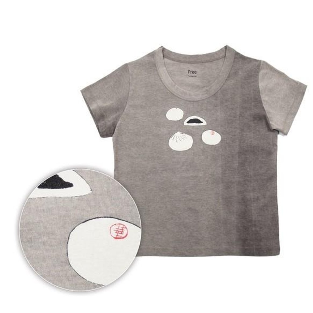 Random cotton use. Original from the body. Chinese Man T-Shirt Tcollector - 女装 T 恤 - 棉 咖啡色