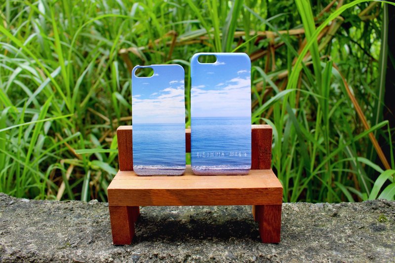 蓝蓝的海手机壳（ iphone5、6） - 其他 - 塑料 