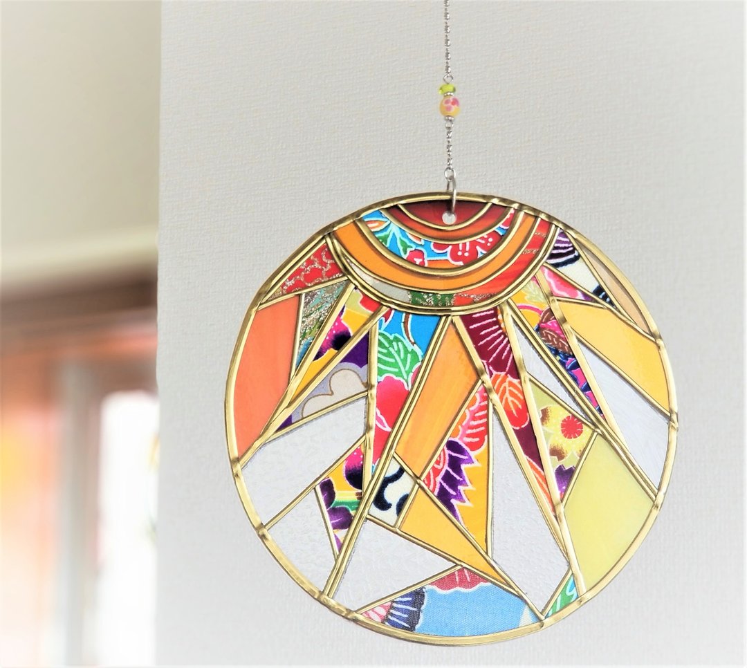 Round ornament 　Ryukyu Sunshine - 墙贴/壁贴 - 塑料 多色