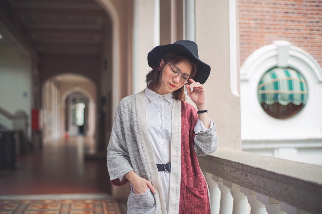 东京铁塔・手摇线和风外套  【 情人节 生日 】 - 女装上衣 - 棉．麻 红色