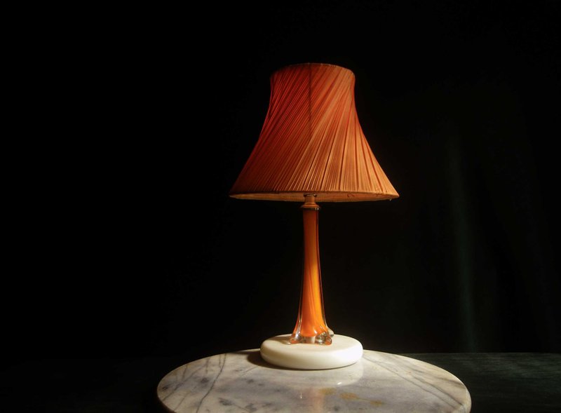 【老时光 OLD-TIME】早期进口玻璃灯座桌灯 - 灯具/灯饰 - 其他材质 