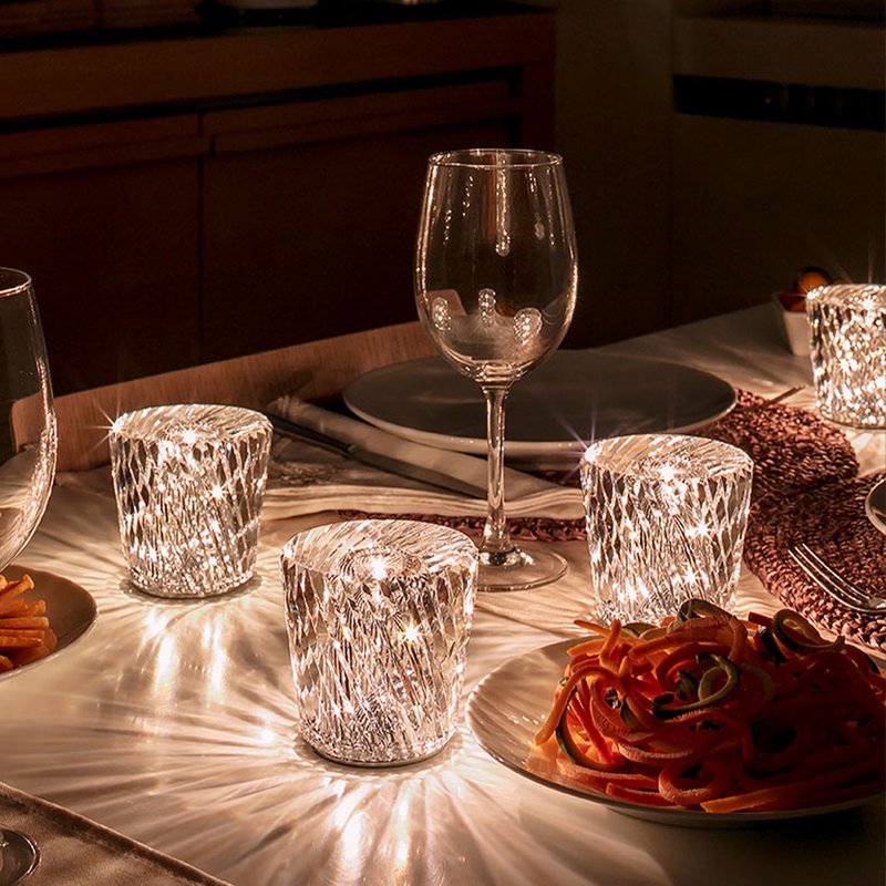 AMBIENTEC |  Xtal Becrux 水晶玻璃无线桌灯 - 灯具/灯饰 - 玻璃 透明