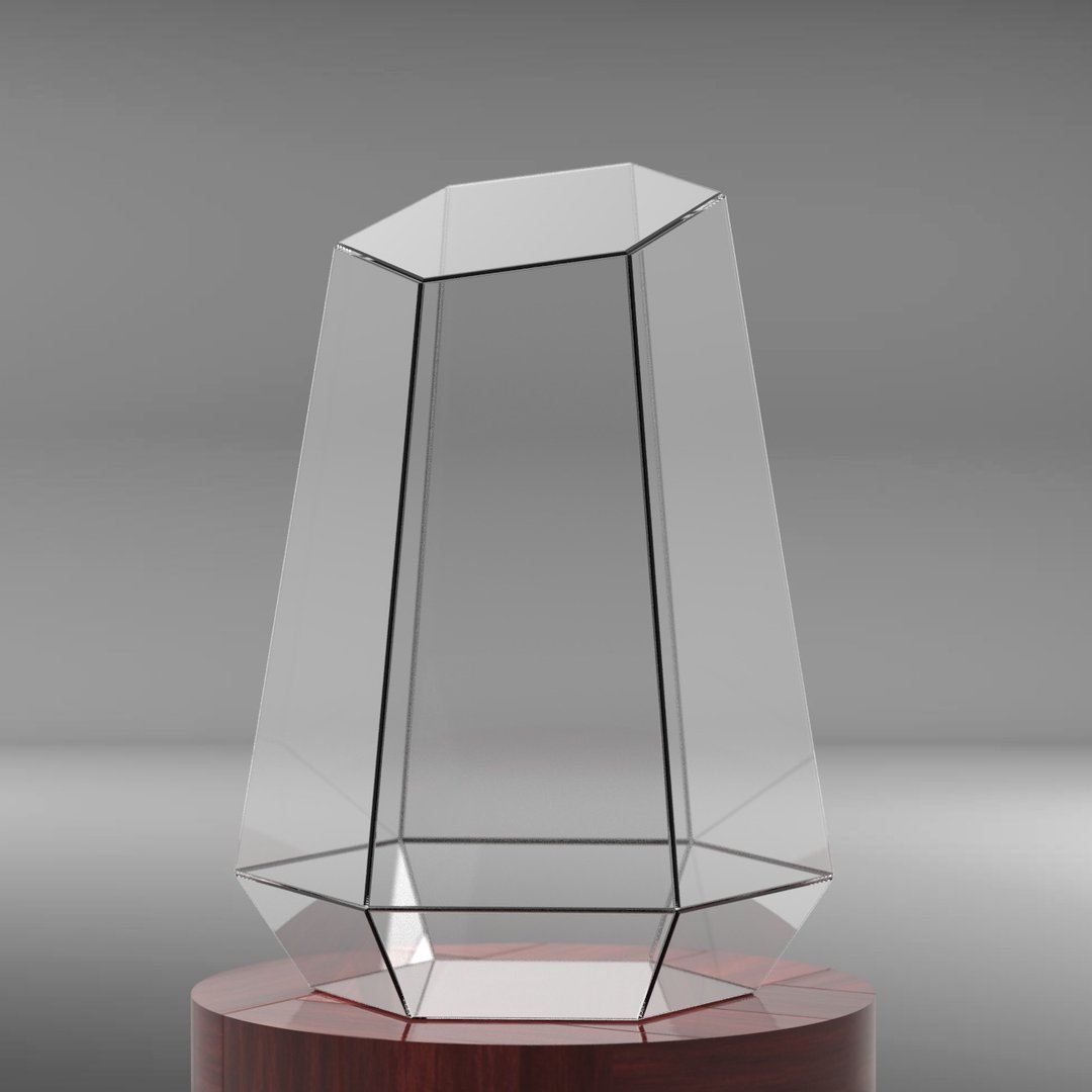 Digital drawing for printing! Stained glass terrarium. Project 40 - 图文模板设计 - 其他材质 