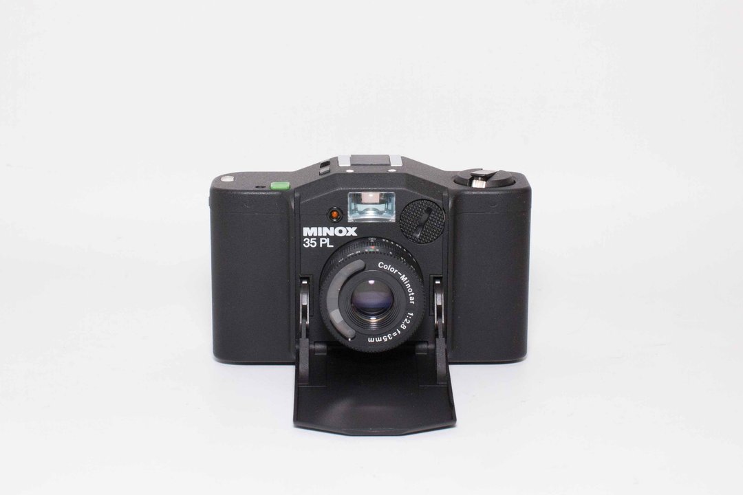 MINOX 35PL 底片相機 近全新 - 相机 - 其他金属 黑色