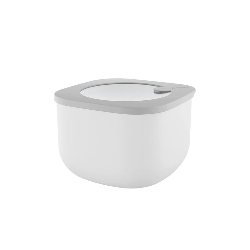 1550 ML万用保鲜盒-浅灰(深款/中) - 便当盒/饭盒 - 塑料 灰色