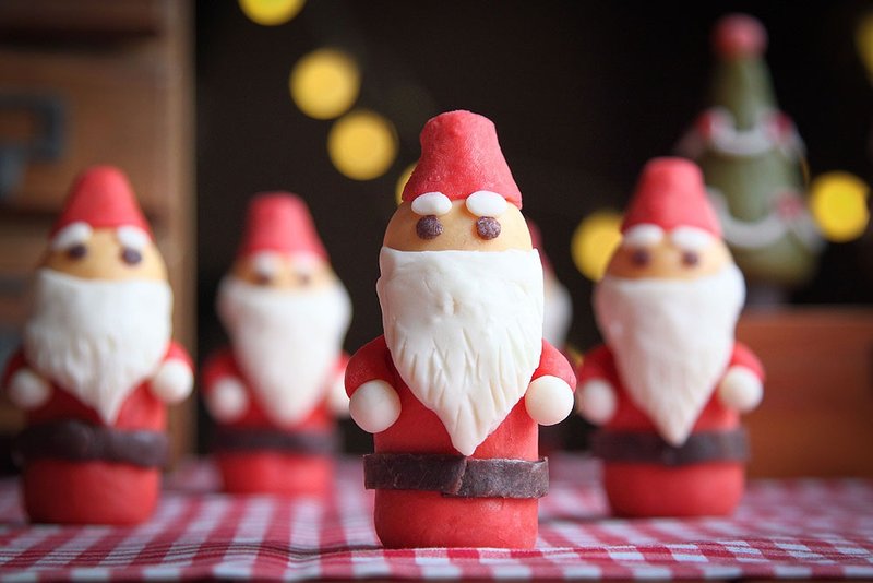 Santa ★圣诞老公公 冷制皂 - 洗手用品 - 植物．花 红色