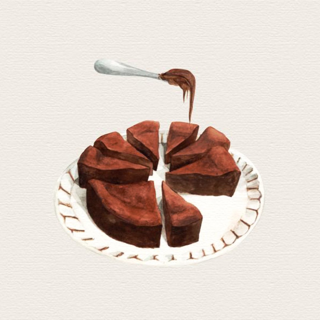 台东deep coffee 布朗尼 100%浓郁巧克力 - 蛋糕/甜点 - 新鲜食材 咖啡色