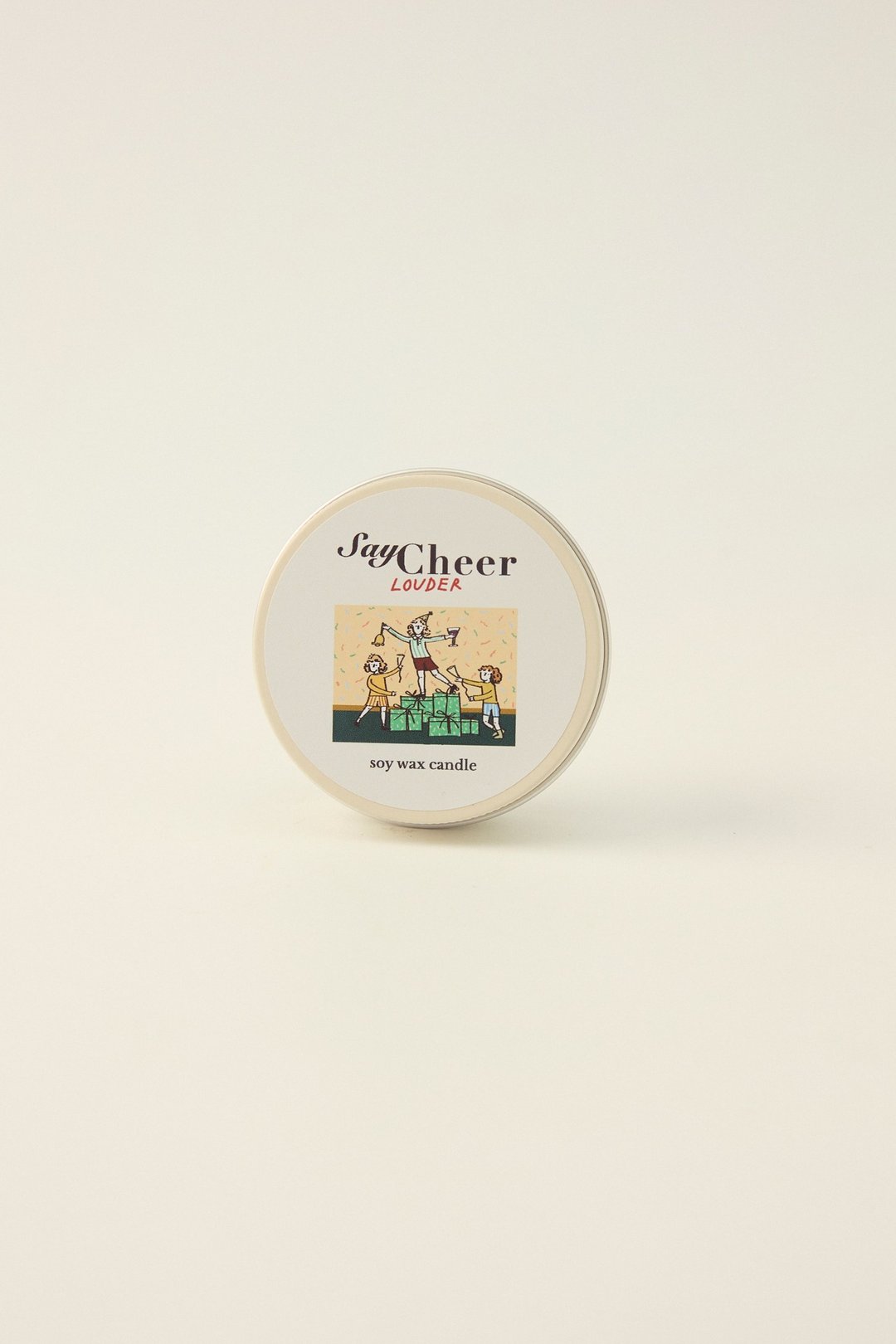 Summerstuff.marine - 大豆蜡烛 SAY CHEER LOUDER 香味 (60 g) - 香薰/精油/线香 - 精油 白色