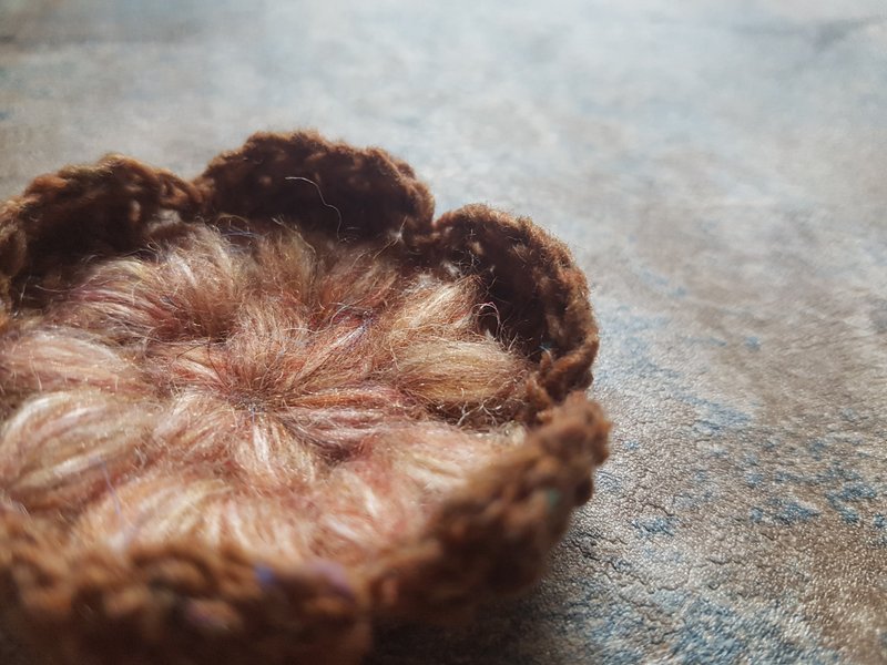 矿垫/矿窝/日和小花矿垫/秋 - 摆饰 - 棉．麻 咖啡色