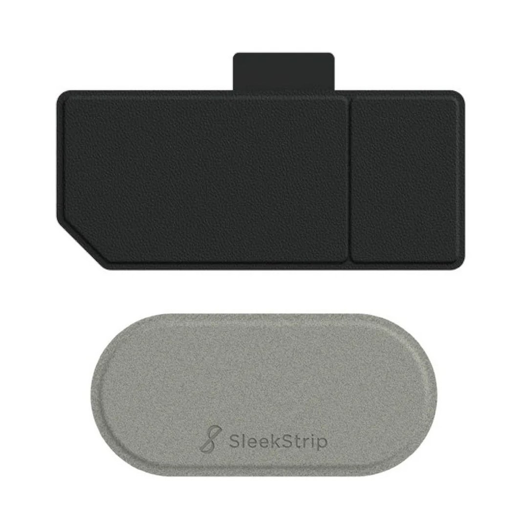 Mag SleekGrip-X超能磁吸手机支架/卡夹(Mag Safe适用)全方位面板 - 手机配件 - 人造皮革 黑色