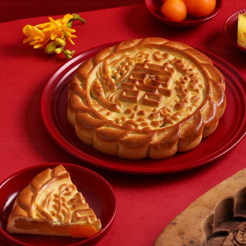 开玺 | 凤梨蛋黄饼 台湾伴手礼－附提袋 - 蛋糕/甜点 - 新鲜食材 