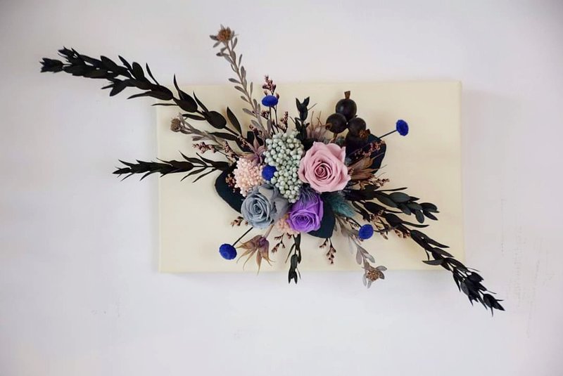 永生花画布壁挂 - 干燥花/捧花 - 植物．花 