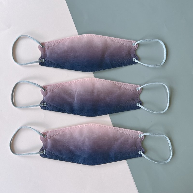 yudamask  成人立体医用口罩-彩霞渐层 - 口罩 - 聚酯纤维 紫色