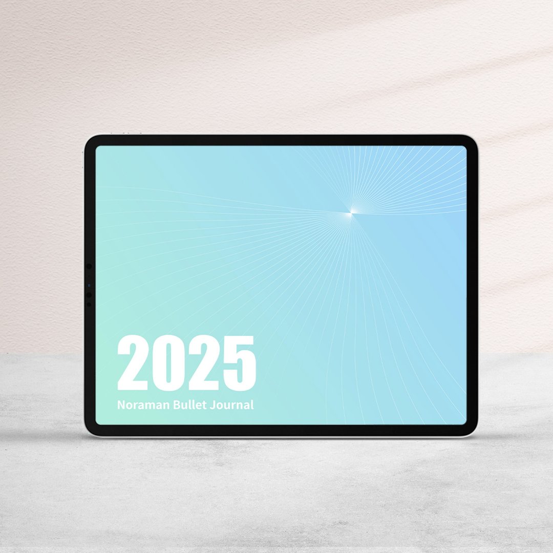 2025周计划电子手帐-Goodnotes/ipad模板(微风Breeze) - 电子手帐及素材 - 其他材质 