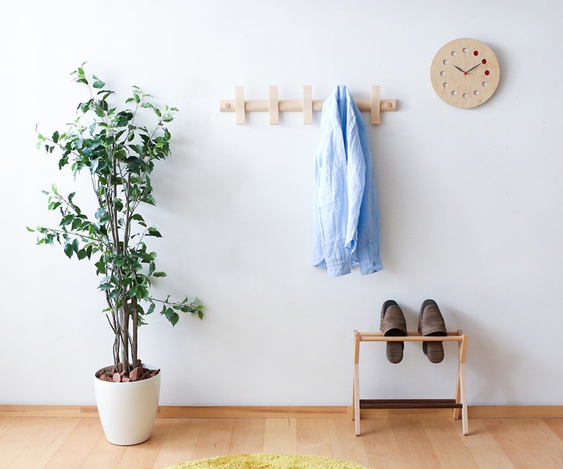 旭川家具 cosine MINE 挂勾 - 衣架/挂勾 - 木头 