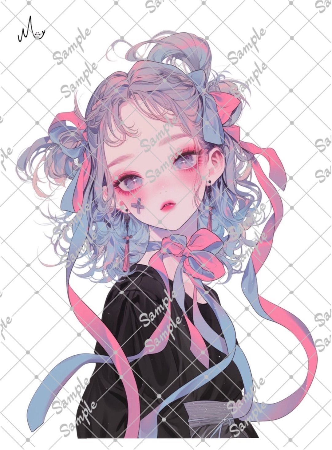 原创人物贴纸 10月新品 - 贴纸 - 纸 