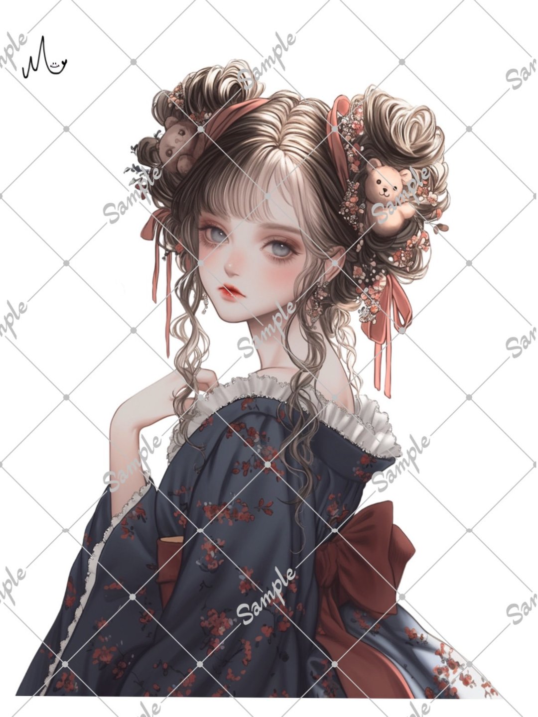 原创人物贴纸 - 贴纸 - 纸 
