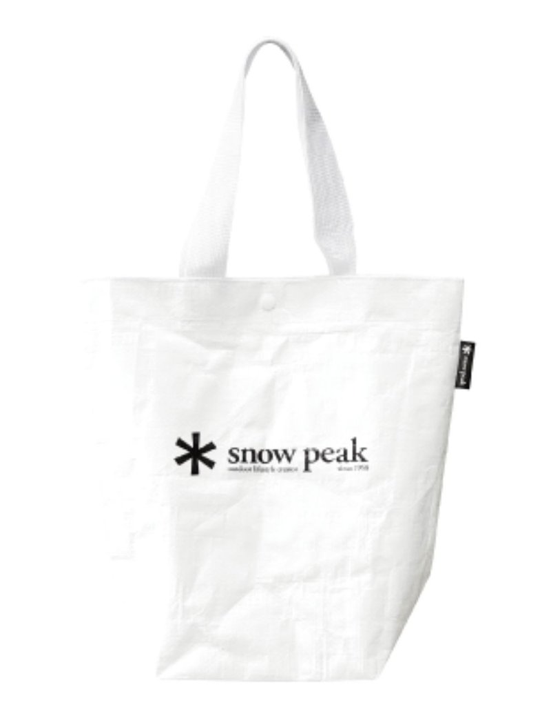【满额赠】Snow Peak 环保购物袋 (S) - 露营用品 - 其他材质 白色