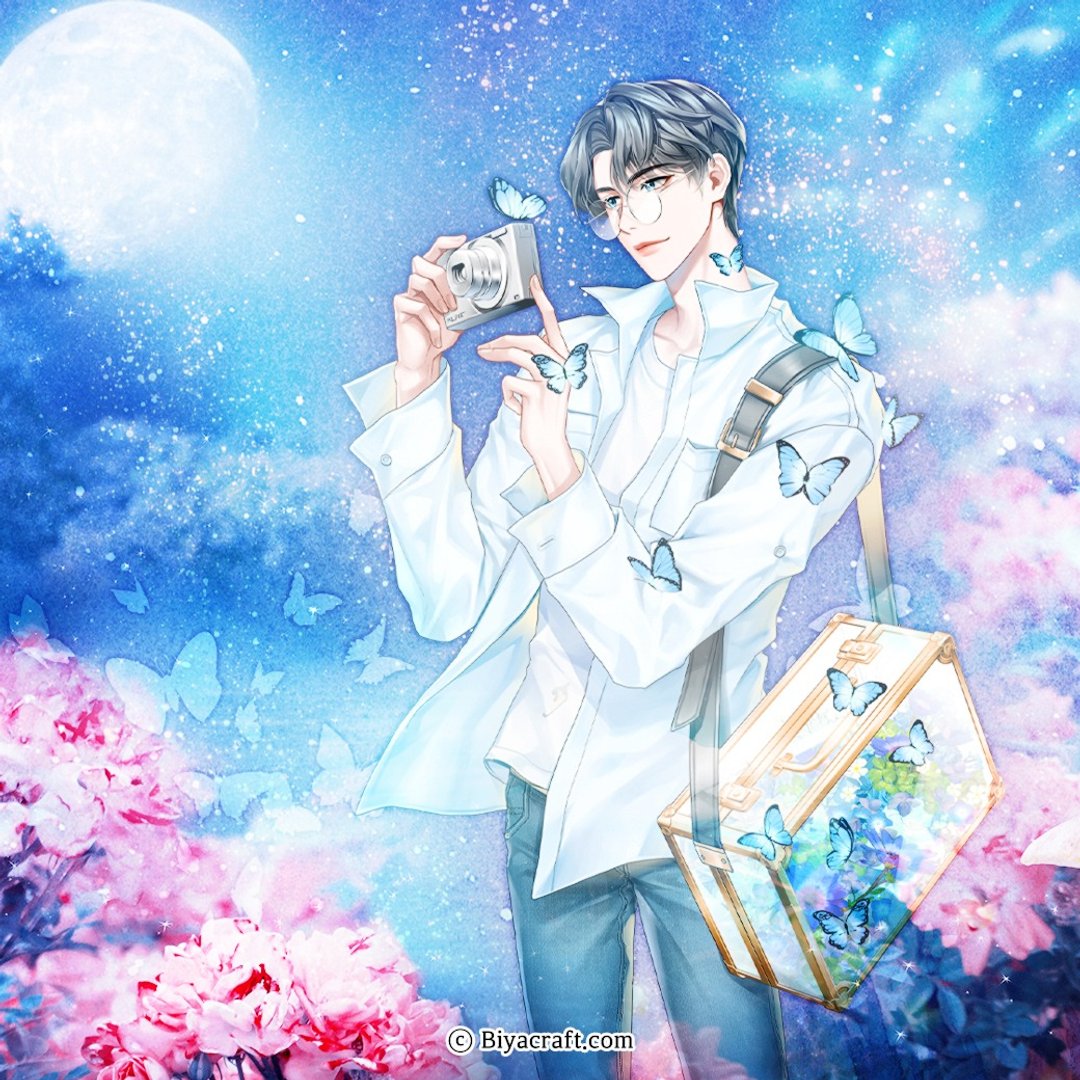 Spin off, 角色, Fabre - 贴纸 - 纸 蓝色