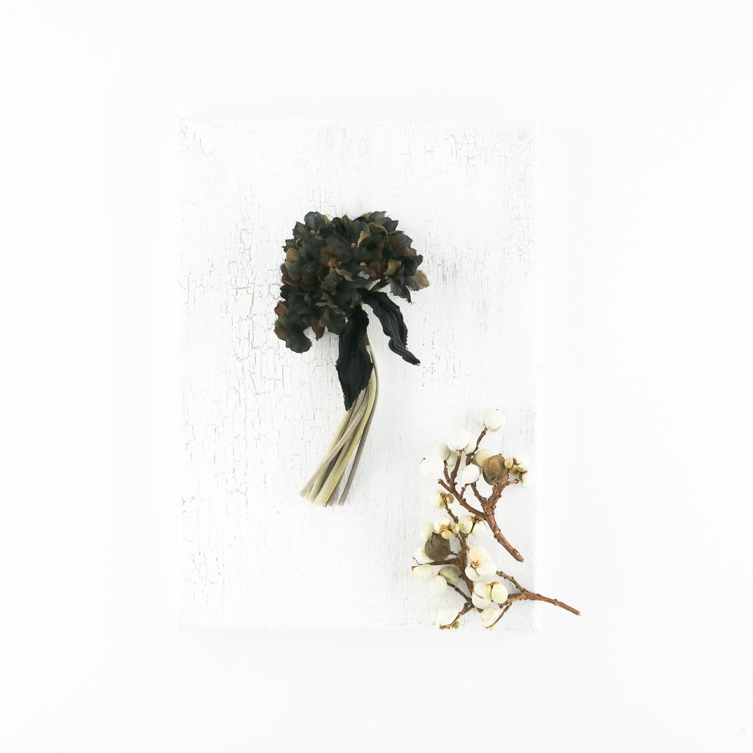 胸花.| 胸花| 绣球花痴装饰| - 胸花/手腕花 - 其他材质 黑色
