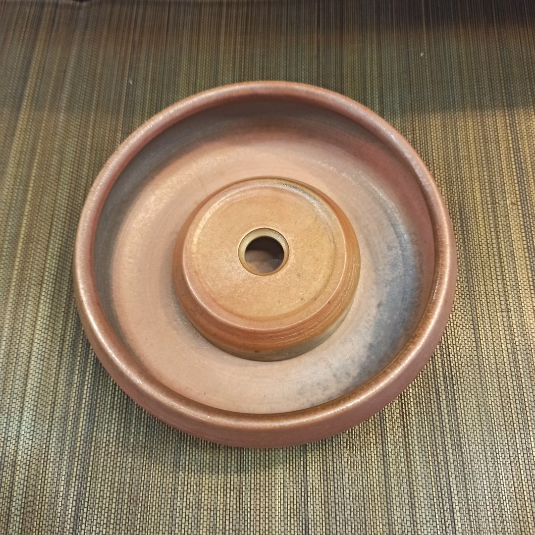 柴烧壶承茶船两件式陈炫亨手作陶 - 茶具/茶杯 - 陶 金色