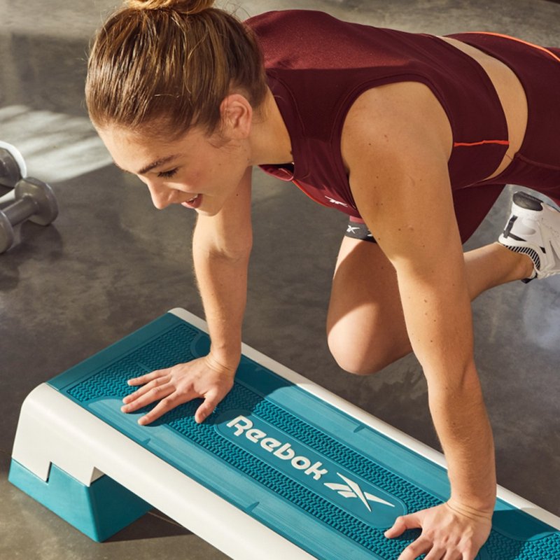 【Reebok】Step - The Original 经典健身踏板 - Teal - 运动/健身用品 - 塑料 蓝色