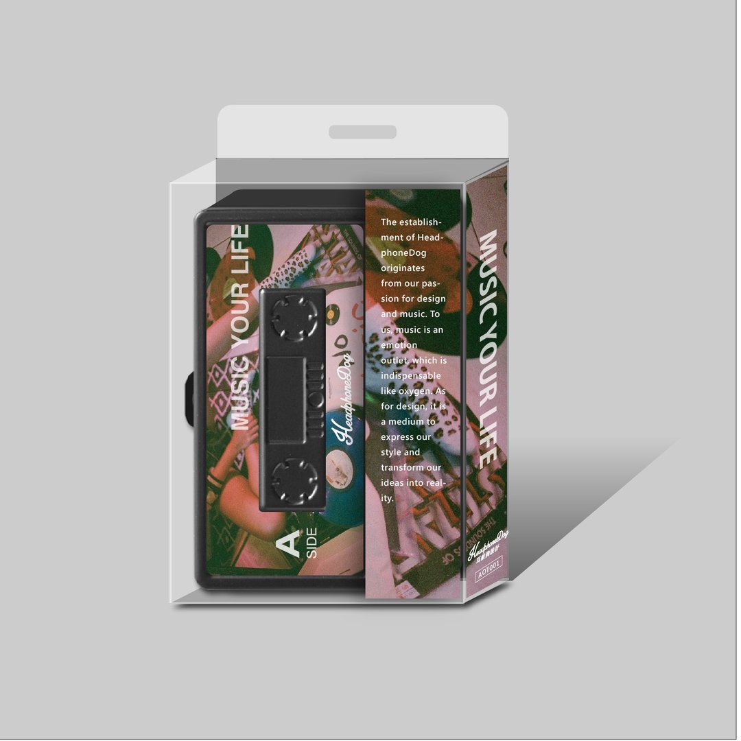 耳机狗周年限定精装金属卡带 名片盒/菸盒/钱夹 附海报精装版 - 名片夹/名片盒 - 其他金属 