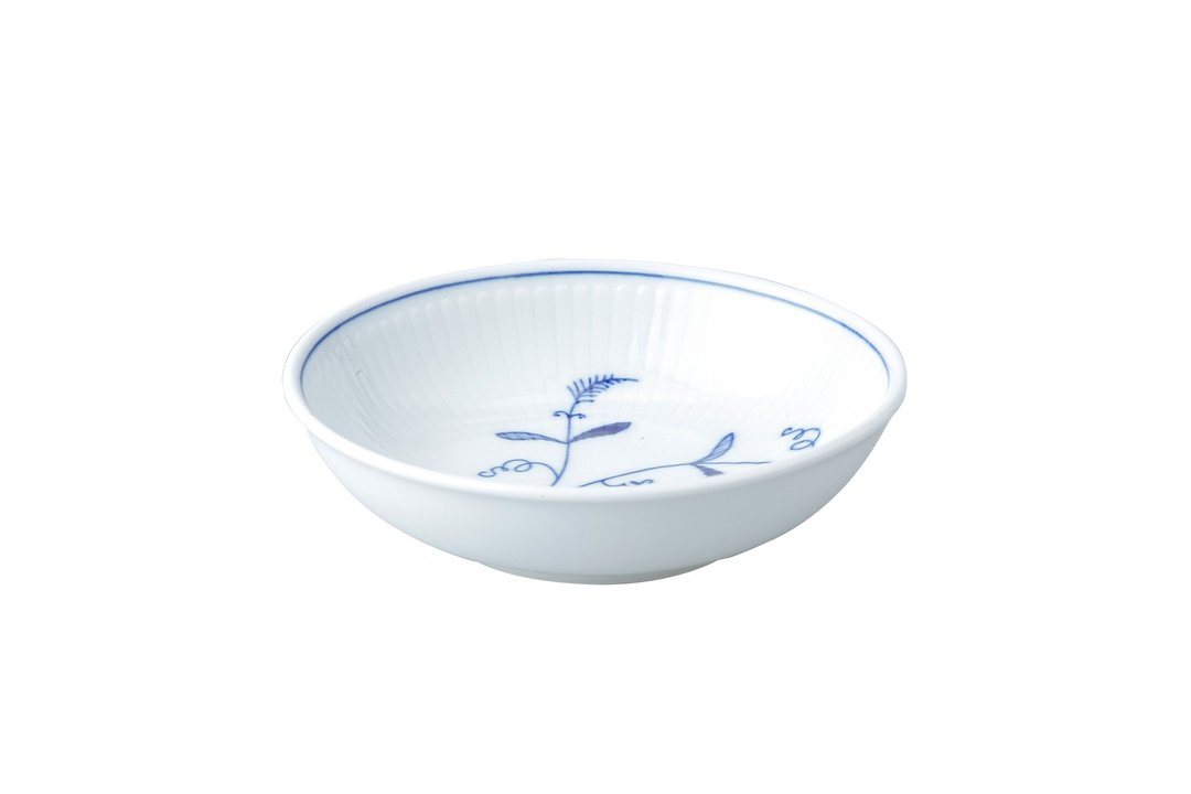 布尔诺广场波纹圆深盘 -16.5CM / 新婚成家送礼 / 母亲节礼盒 - 盘子/餐盘/盘架 - 瓷 白色