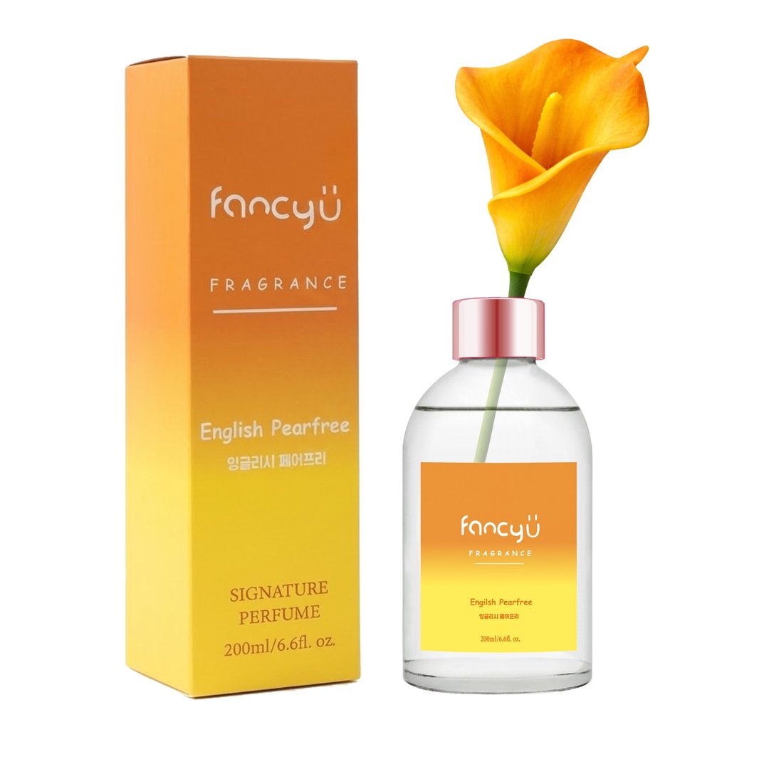FANCY U 拾光海芋扩香瓶 - 英国梨小苍兰 English Pearfree - 香薰/精油/线香 - 精油 黄色