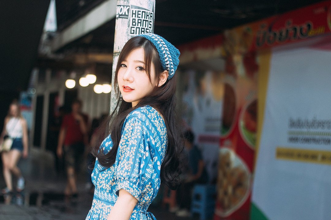 Kerchief crochet - 发饰 - 聚酯纤维 多色